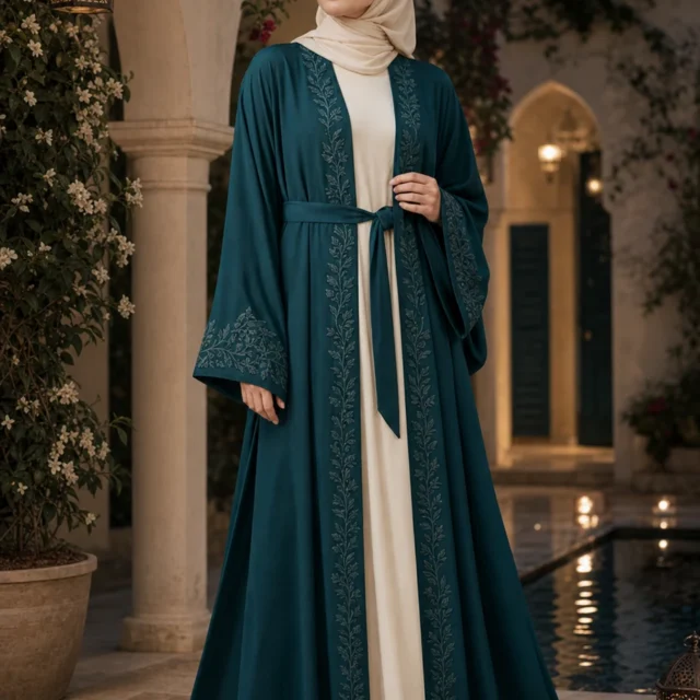 Layali Garden Abaya
