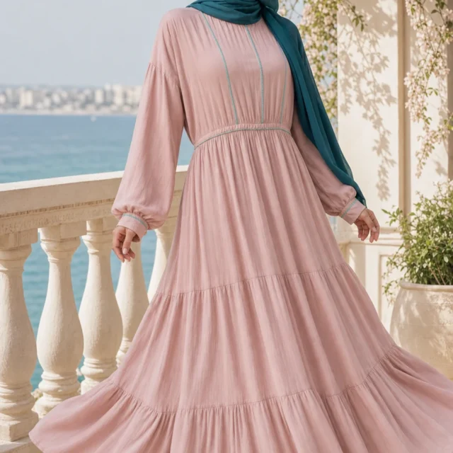 Zahra Cascade Dress